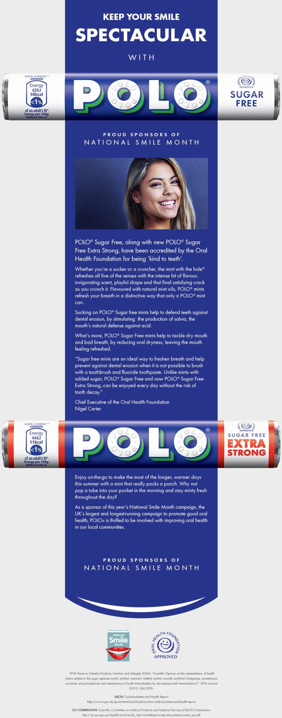 Polo® Sugar Free - Oral Health Foundation